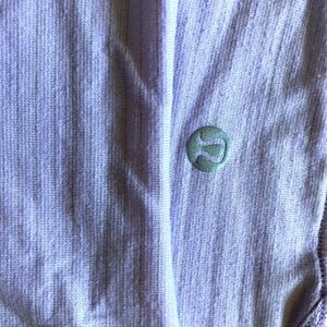 LULU LEMON periwinkle color relaxed shirt